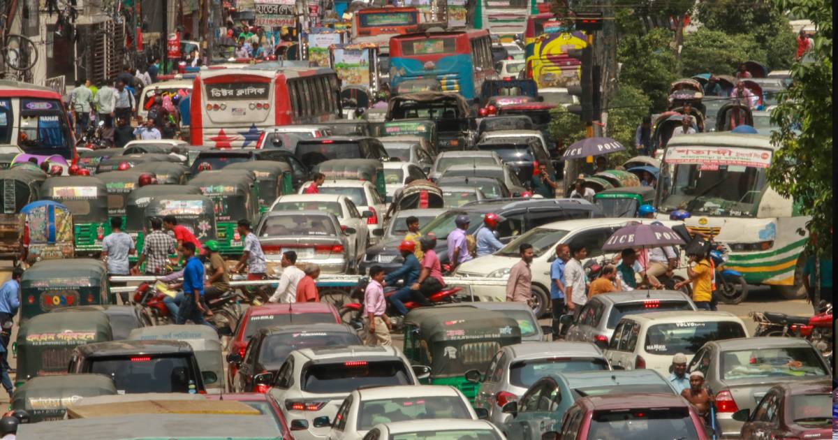 バングラデシュの渋滞、２０２１年調査で世界ワースト５位