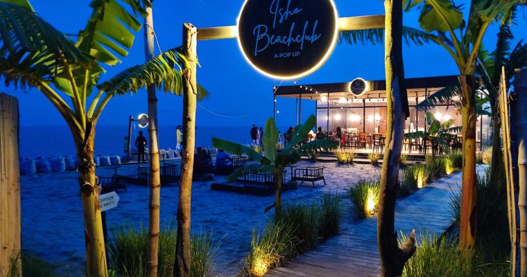 「パドマ川沿いでのんびりカフェ」ISHO Beachclub – A Pop Up＠Louhajang